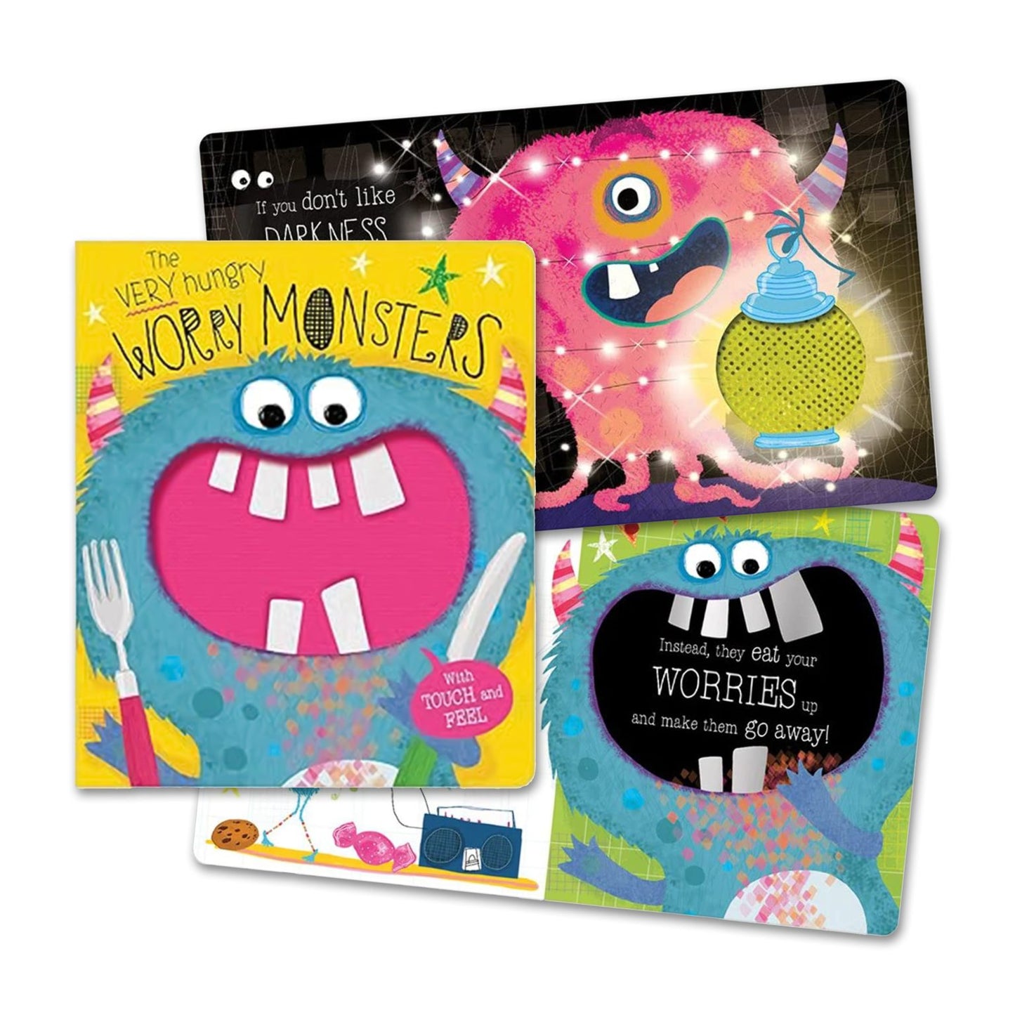 Worry Monsters Super Touch And Feel Book