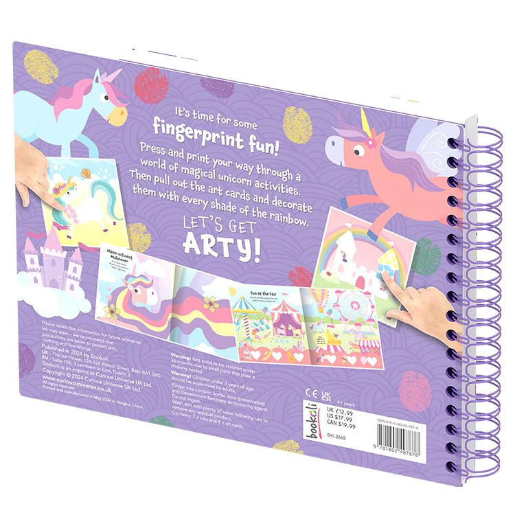 Unicorn Jumbo Deluxe Fingerprint Activity Centre