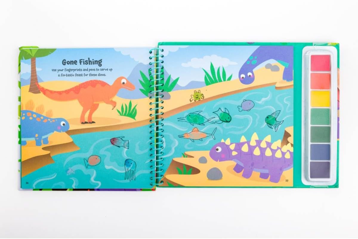 Dinosaur Jumbo Deluxe Fingerprint Activity Centre