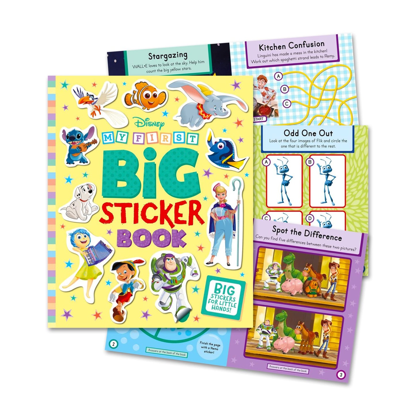Disney My First Bumper Sticker Book