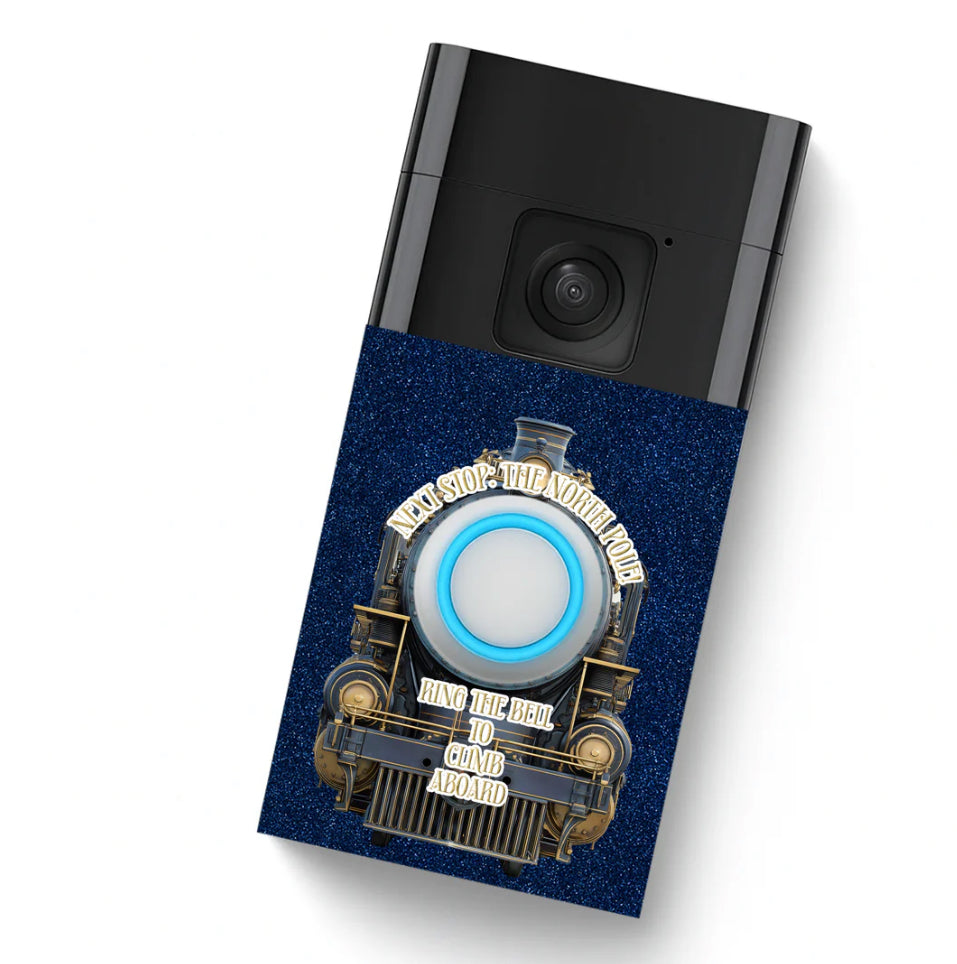DOORBELL STICKER - RING 2ND GEN- NORTH POLE EXPRESS