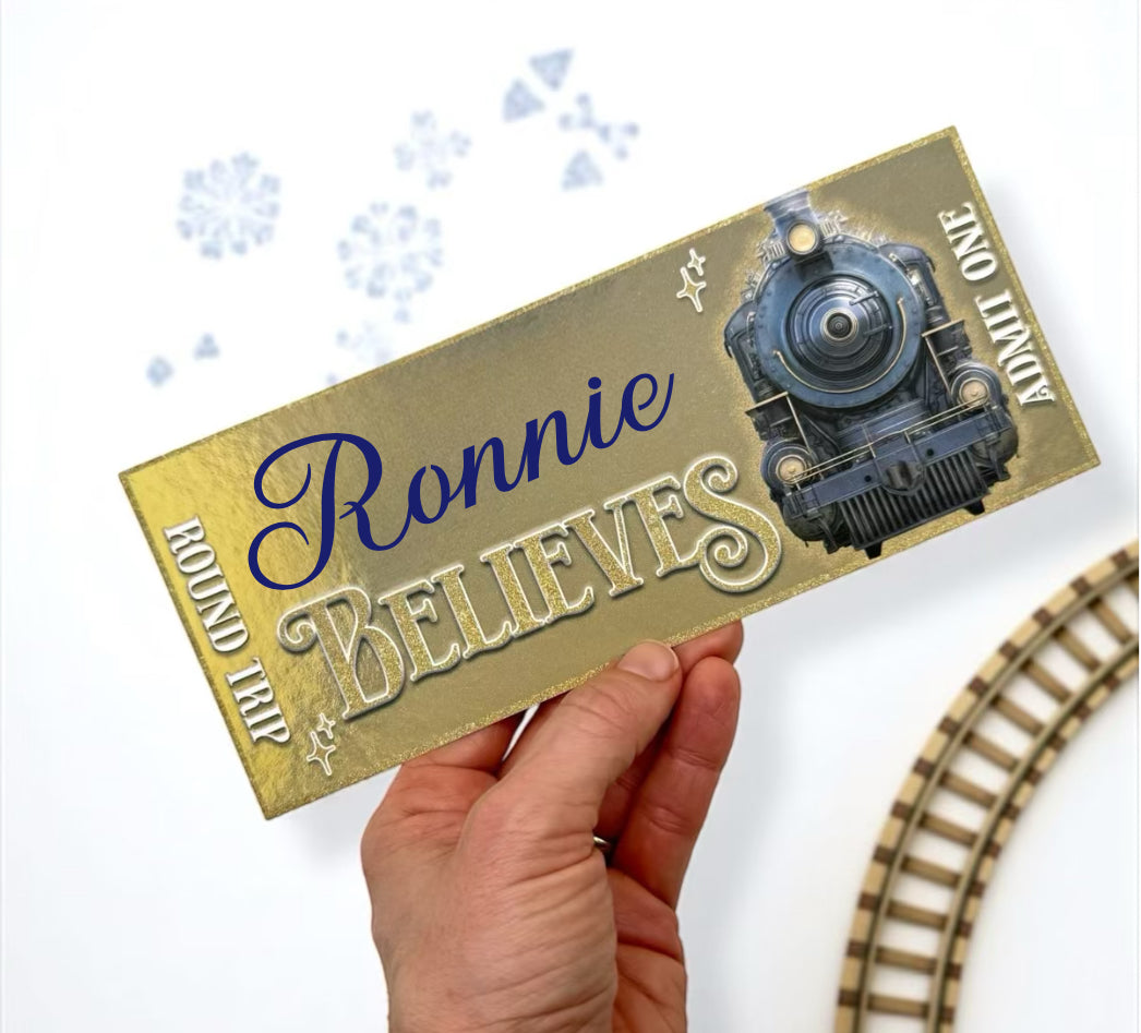 MAGICAL EXPRESS TRAIN TICKET - NAVY