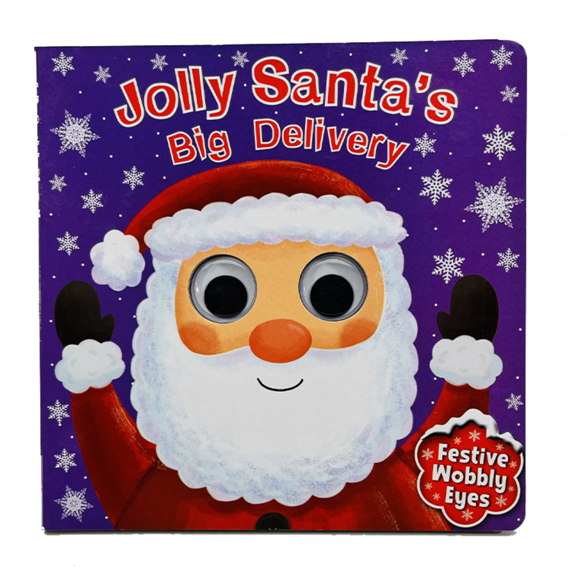 Santa Wobbly Eyes Board Book