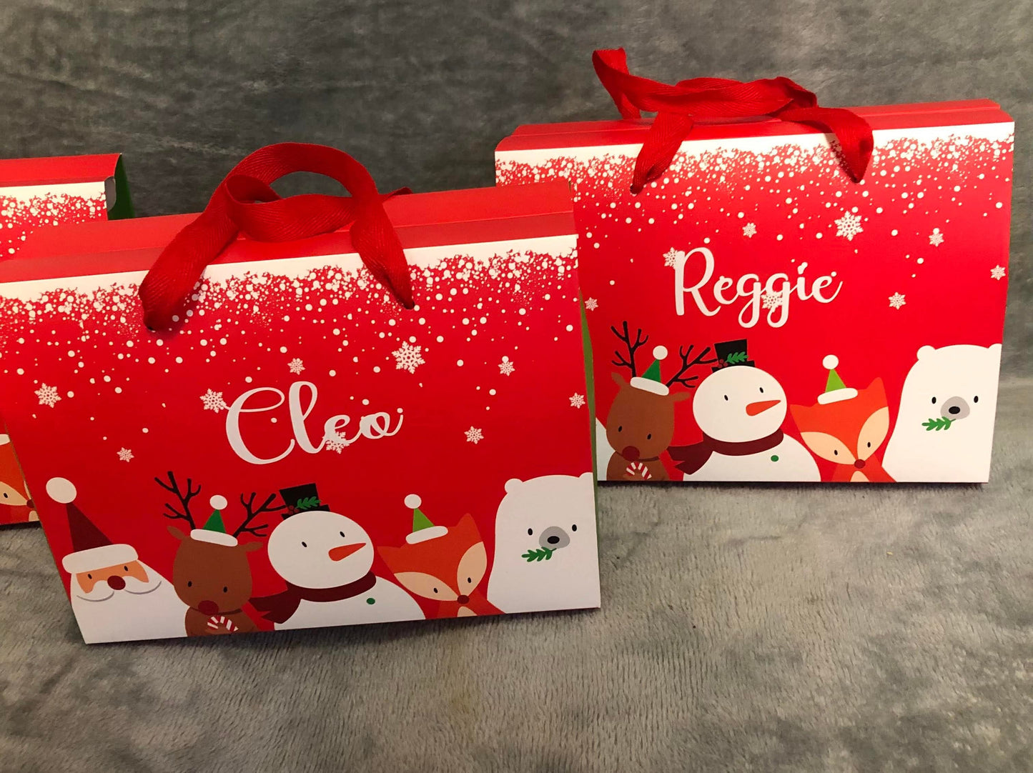 PREORDER - Christmas gift box bags