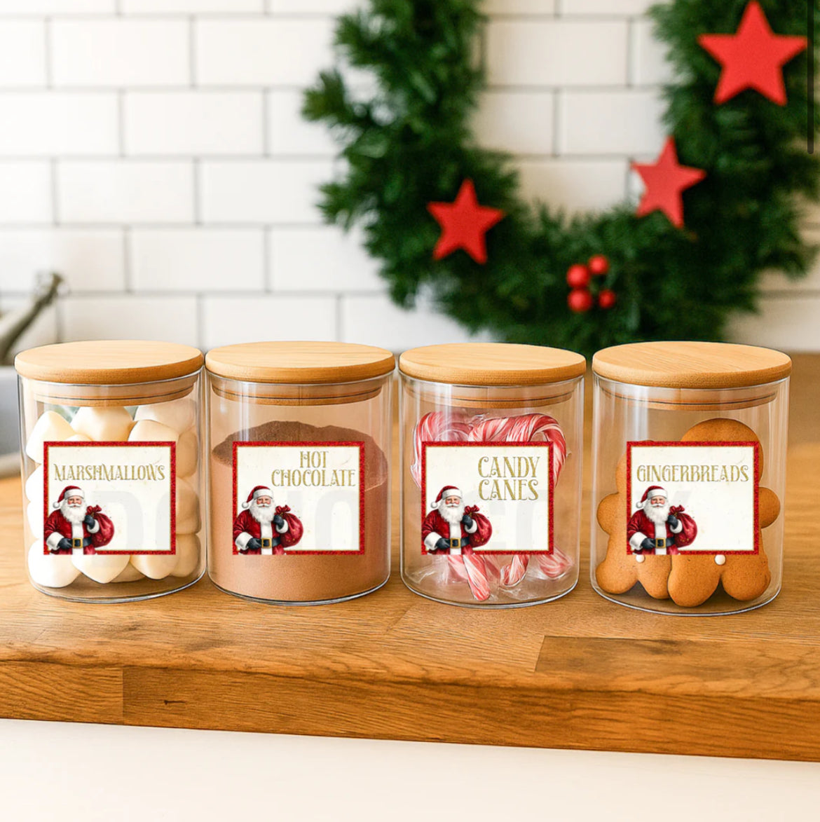 HOT CHOCOLATE STATION- STICKER SET