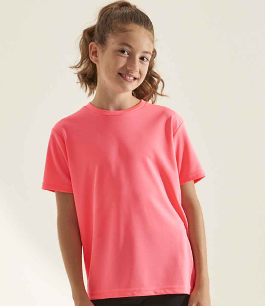 Unicorn Girls Embroidery Effect T-Shirt