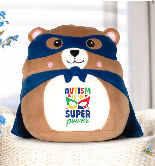 Autism Superhero Bear