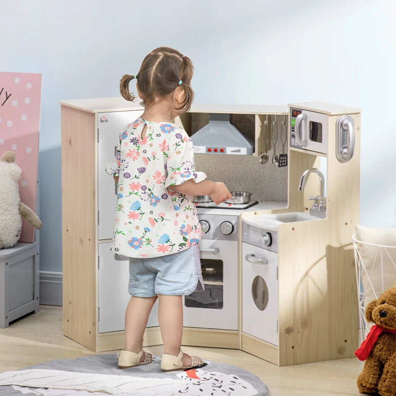 Kids Kitchen Playset, with Accessories