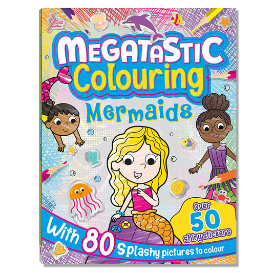 Mermaids Mega Colouring Book
