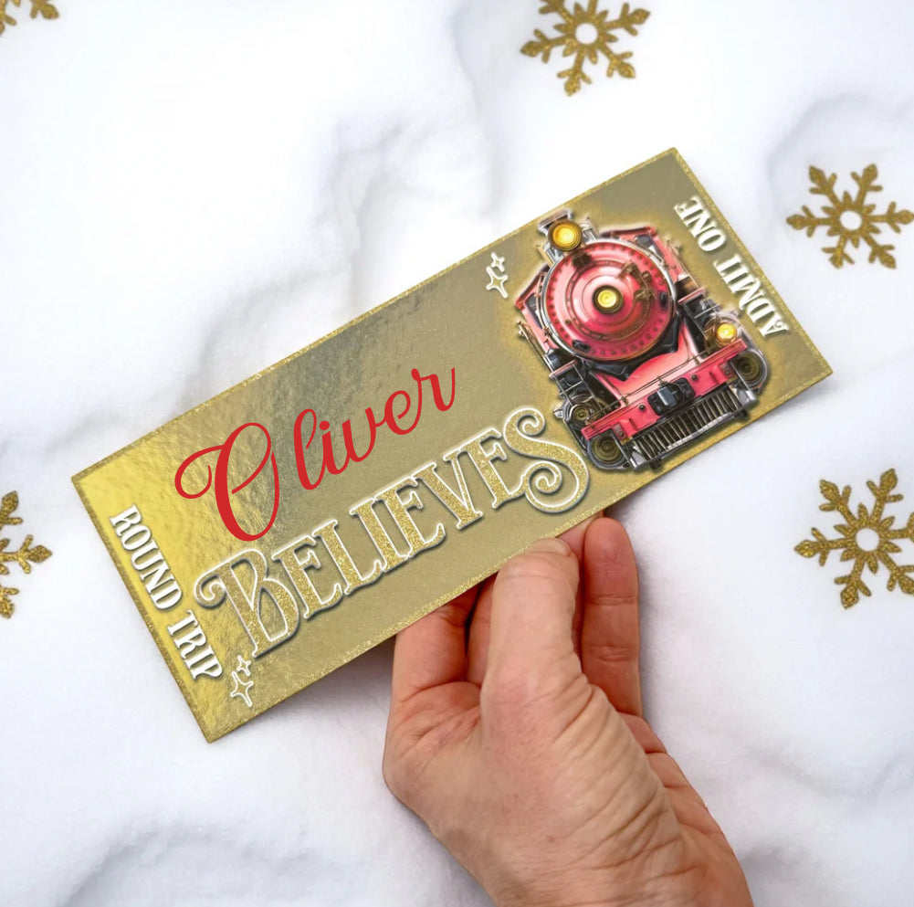 MAGICAL EXPRESS TRAIN TICKETS- RED