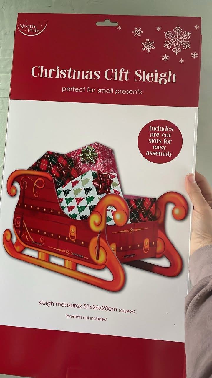 18x Christmas sleighs