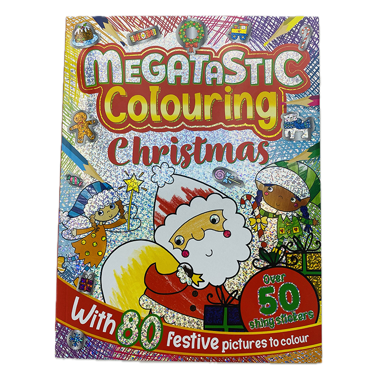 Christmas Megatastic Colouring And Sticker Book