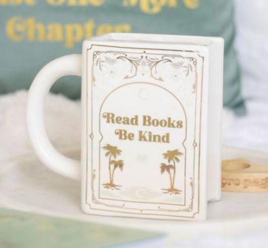 READ BOOKS BE KIND MUG