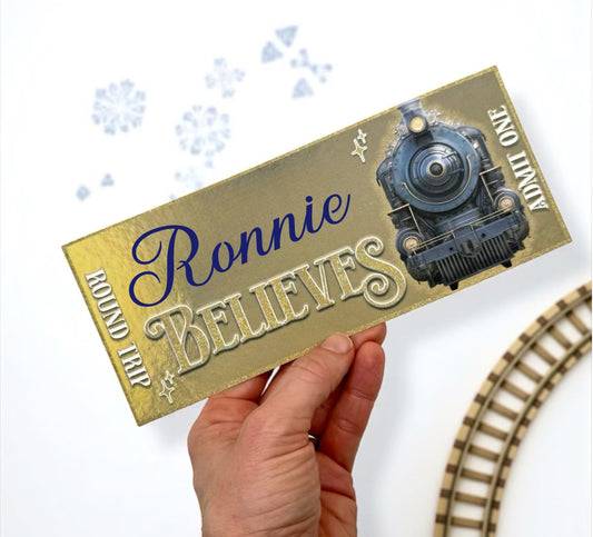 MAGICAL EXPRESS TRAIN TICKET - NAVY