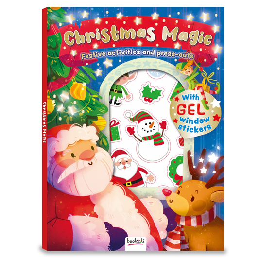 Christmas Magic Bumper Activity Book ( + Gel Window Stickers )