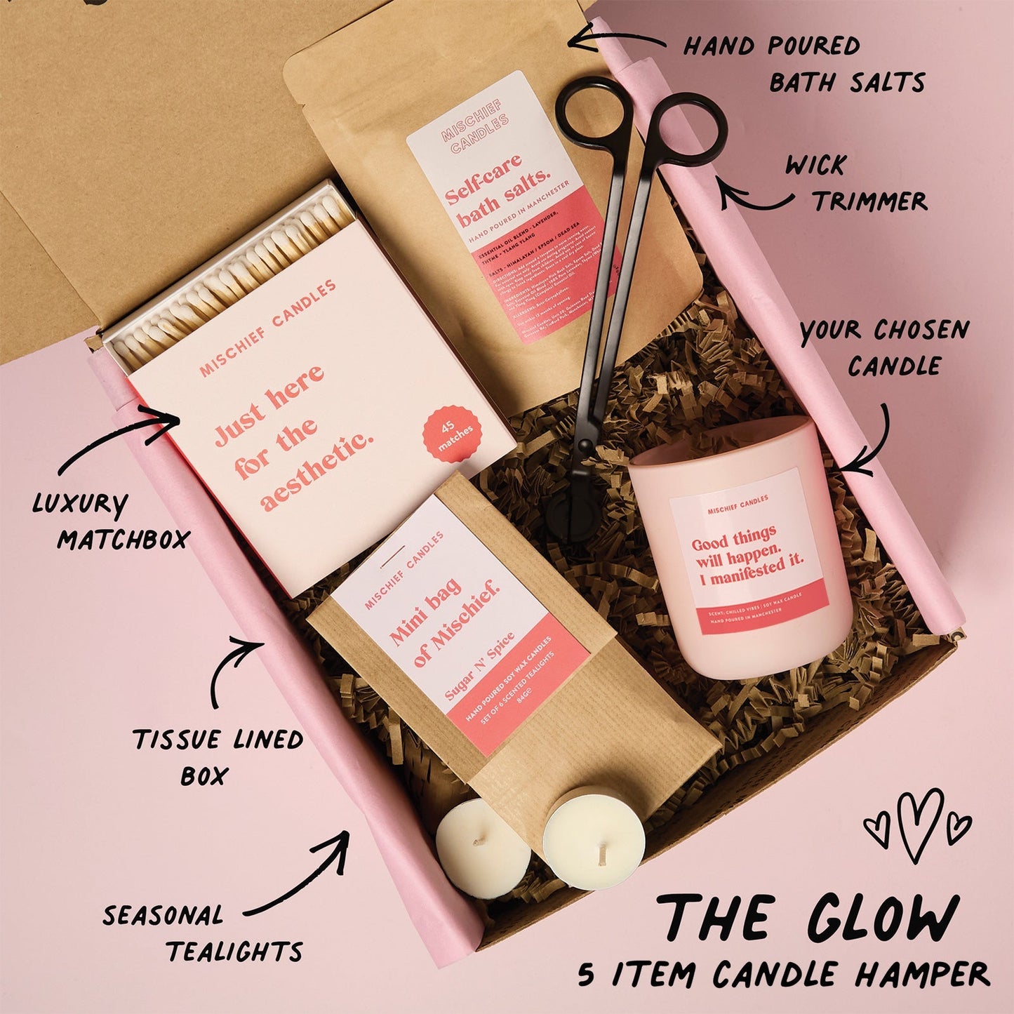 Manifesting Gift Funny Positivity Candle Good Things Will Happen