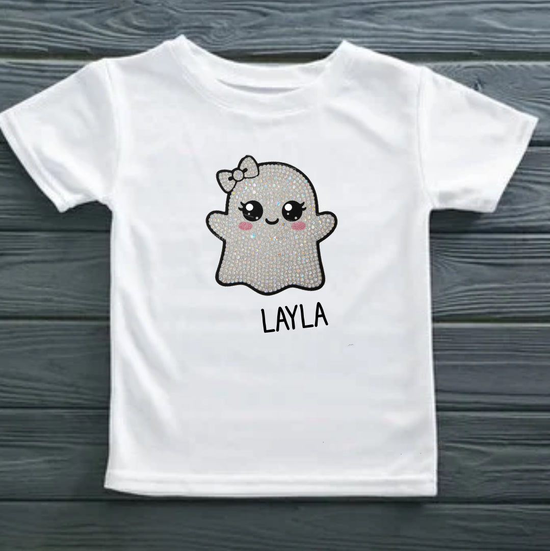 Rhinestone Ghost Children’s T-shirt
