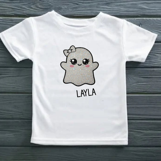 Rhinestone Ghost Children’s T-shirt