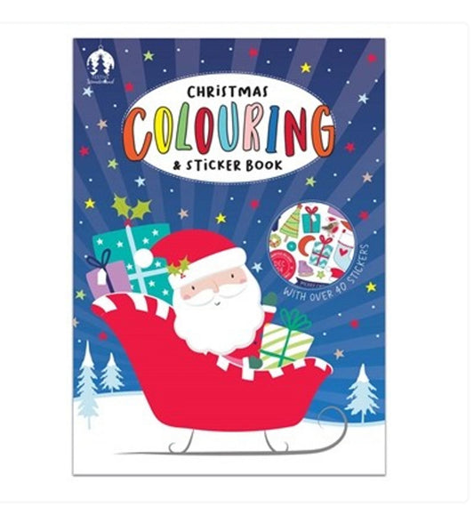 A3 Christmas Colouring & Sticker Book