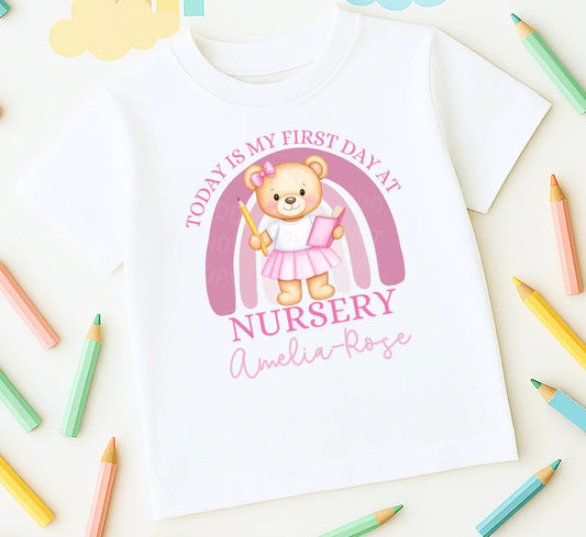 First Day At…. T-Shirt