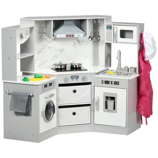 Toy Kitchen with Running Water, Lights And Sounds