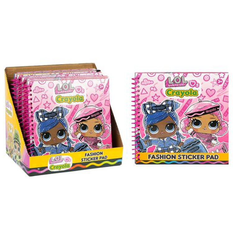 LOL Surprise Crayola Super Fashion Activity Book