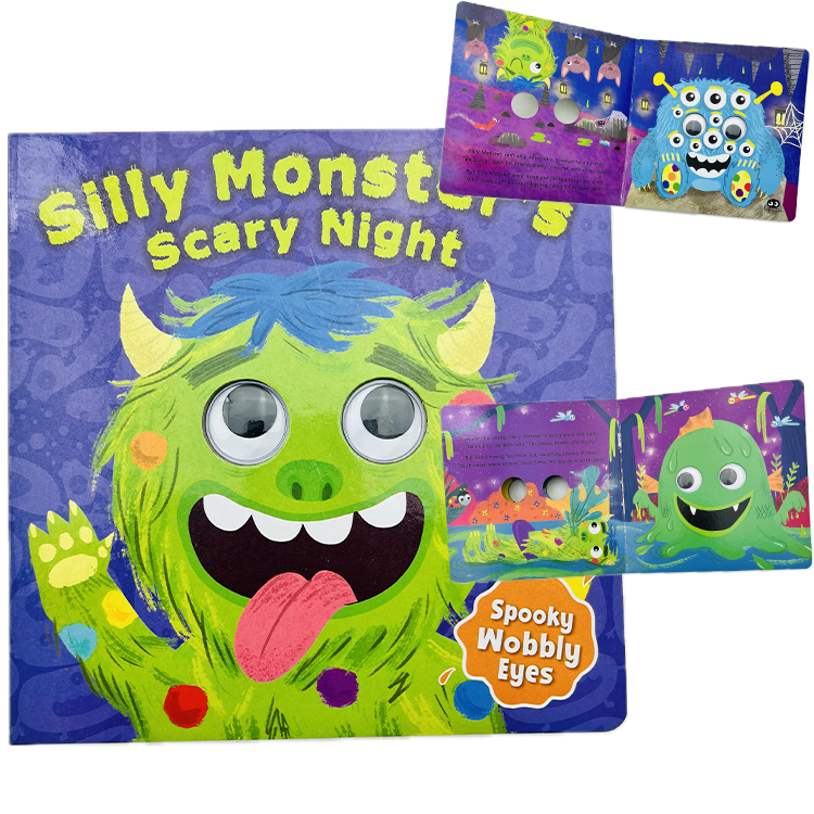 Silly Monsters Wobbly Eyes Board Book