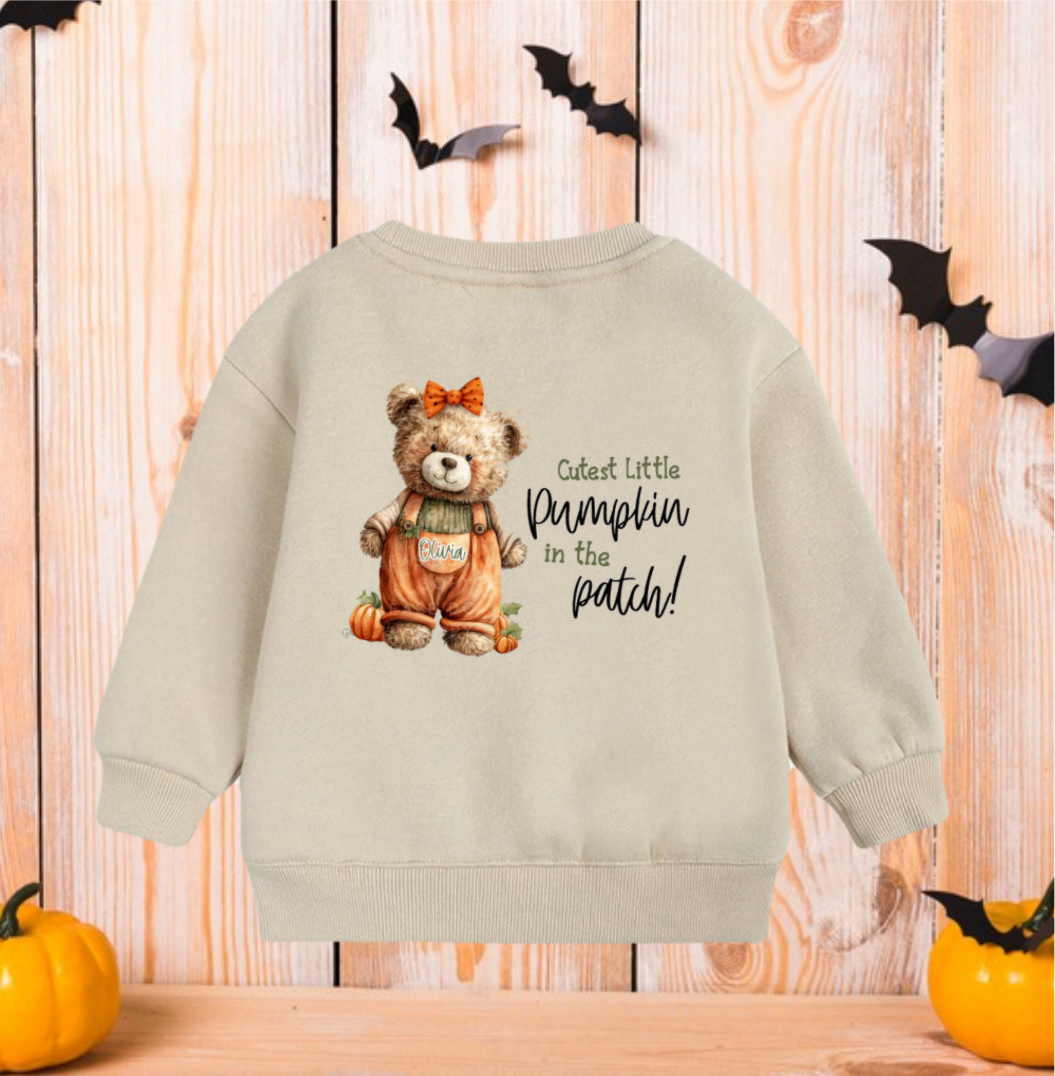 Cutest Pumpkin Young Children’s Sweatshirt