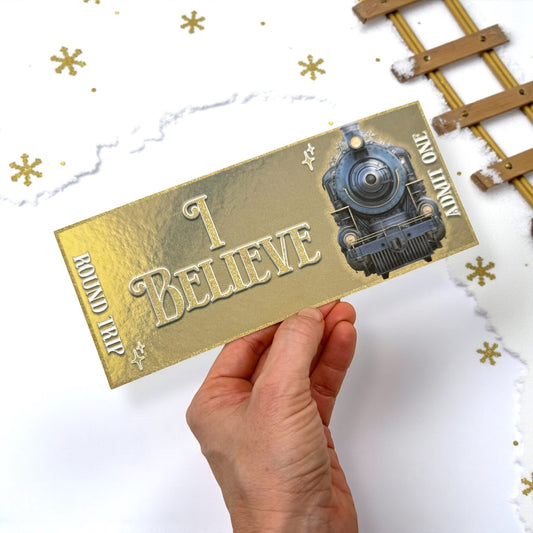MAGICAL EXPRESS TRAIN TICKET - I BELIEVE