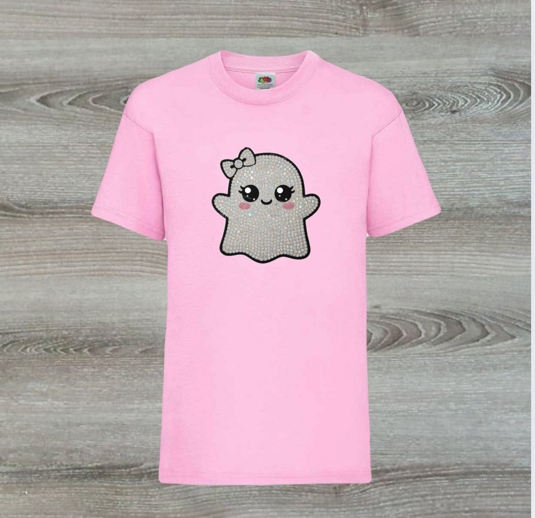 Rhinestone Ghost Children’s T-shirt