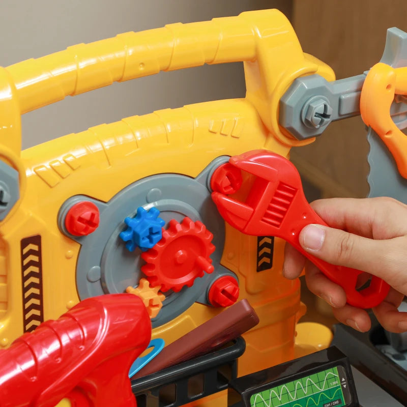 102-Piece Kids Tool Bench