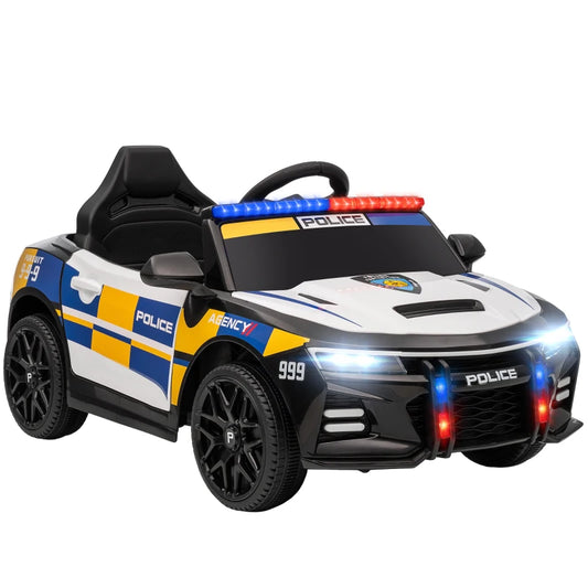 Kids Electric Ride on Police Car with Remote Control