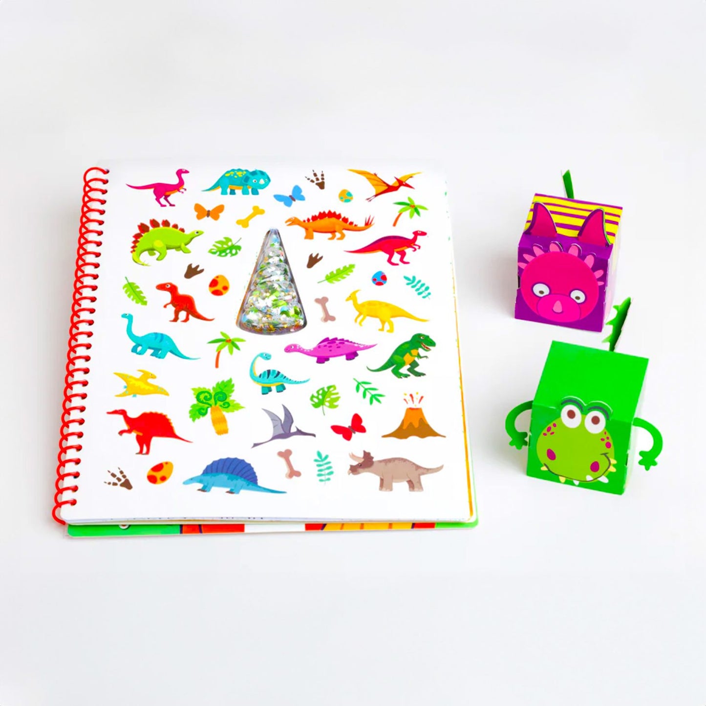 Dinosaur Puffy Press Out Fun Activity Book