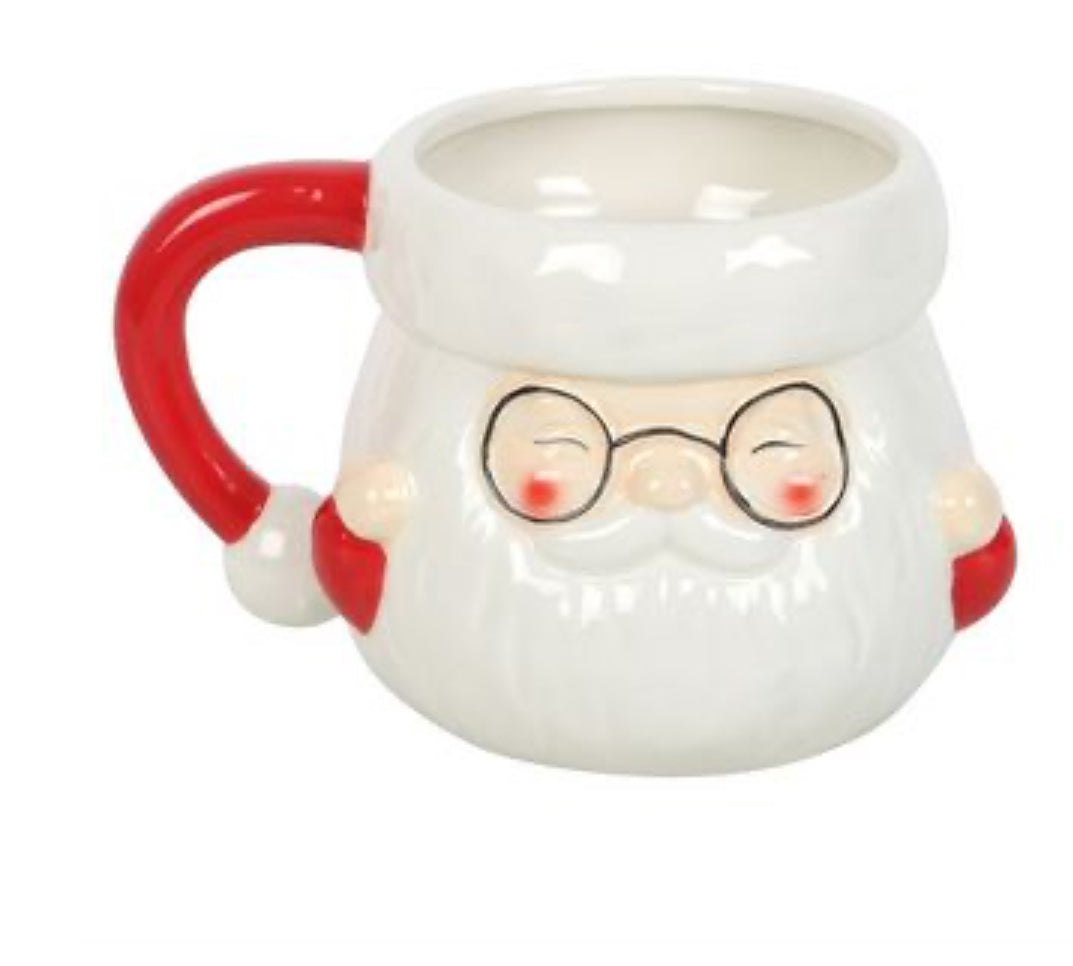 SANTA CLAUS SHAPED MUG