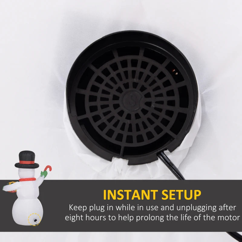 6ft Inflatable Christmas Snowman