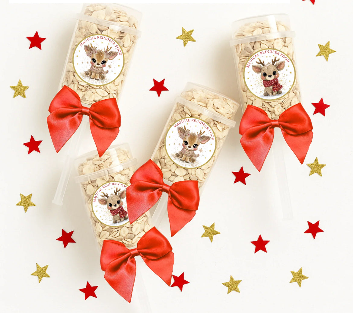 1x snow popper & 1x reindeer popped - EMPTY