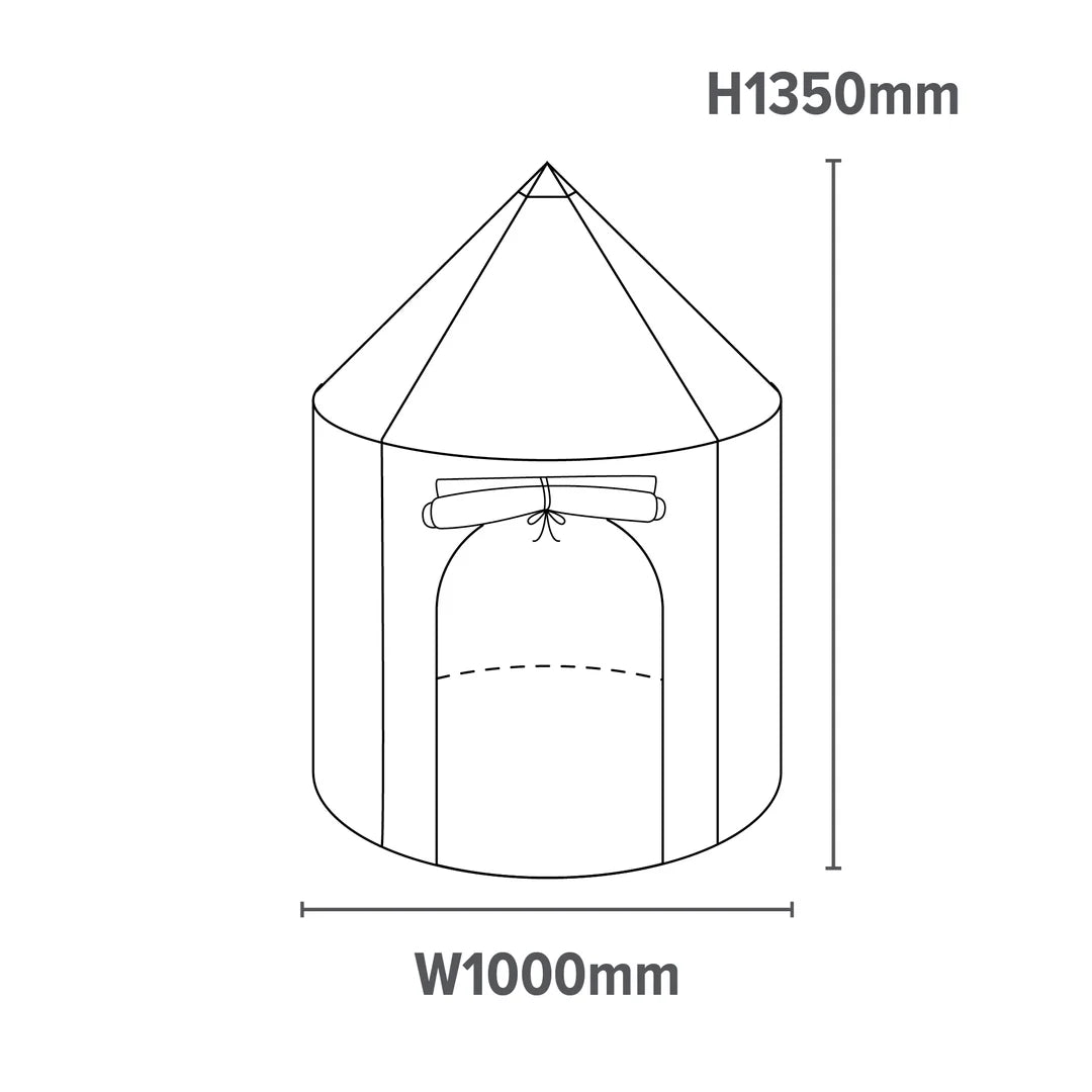 Kids Princess Play Tent