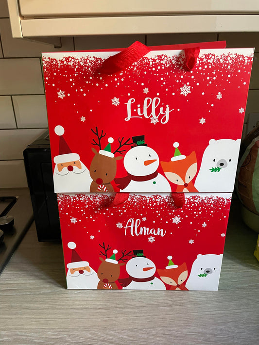 PREORDER - Christmas gift box bags