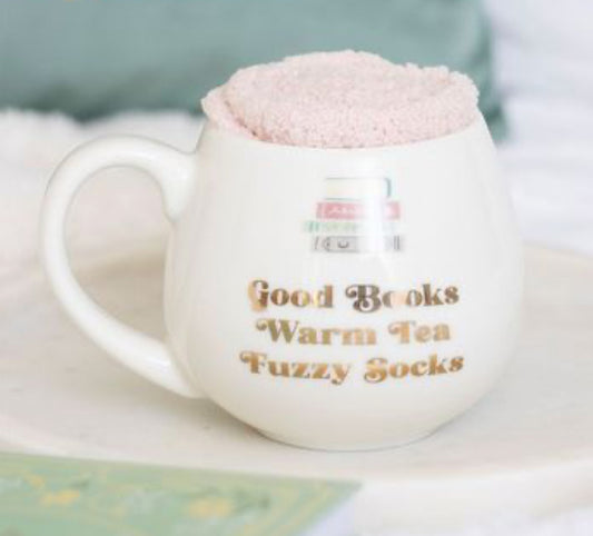 GOOD BOOKS MUG & SOCKS SET
