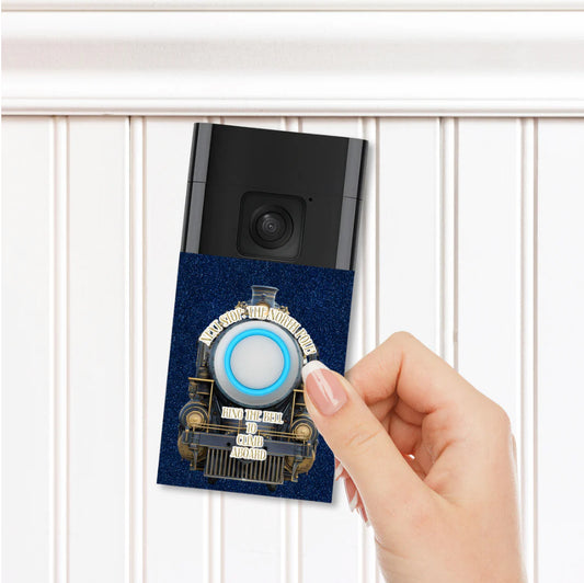 DOORBELL STICKER - RING 2ND GEN- NORTH POLE EXPRESS