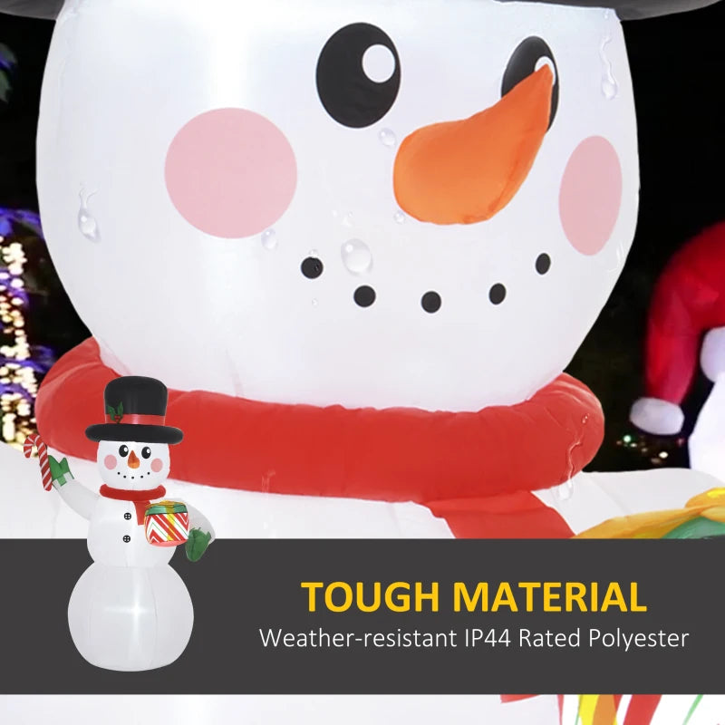 6ft Inflatable Christmas Snowman
