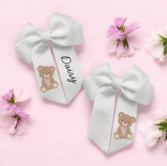 Teddy Bear Children’s HairBow