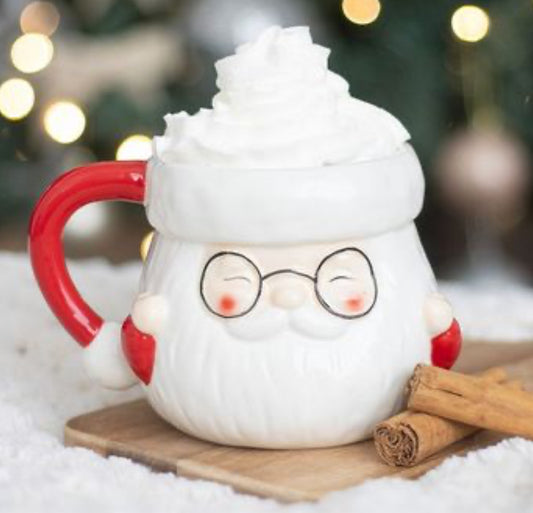 SANTA CLAUS SHAPED MUG