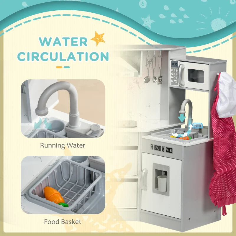 Toy Kitchen with Running Water, Lights And Sounds