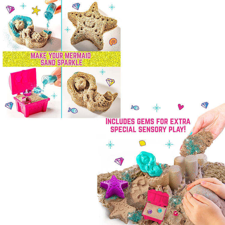Mermaid Treasures Giant Sand Play Kit