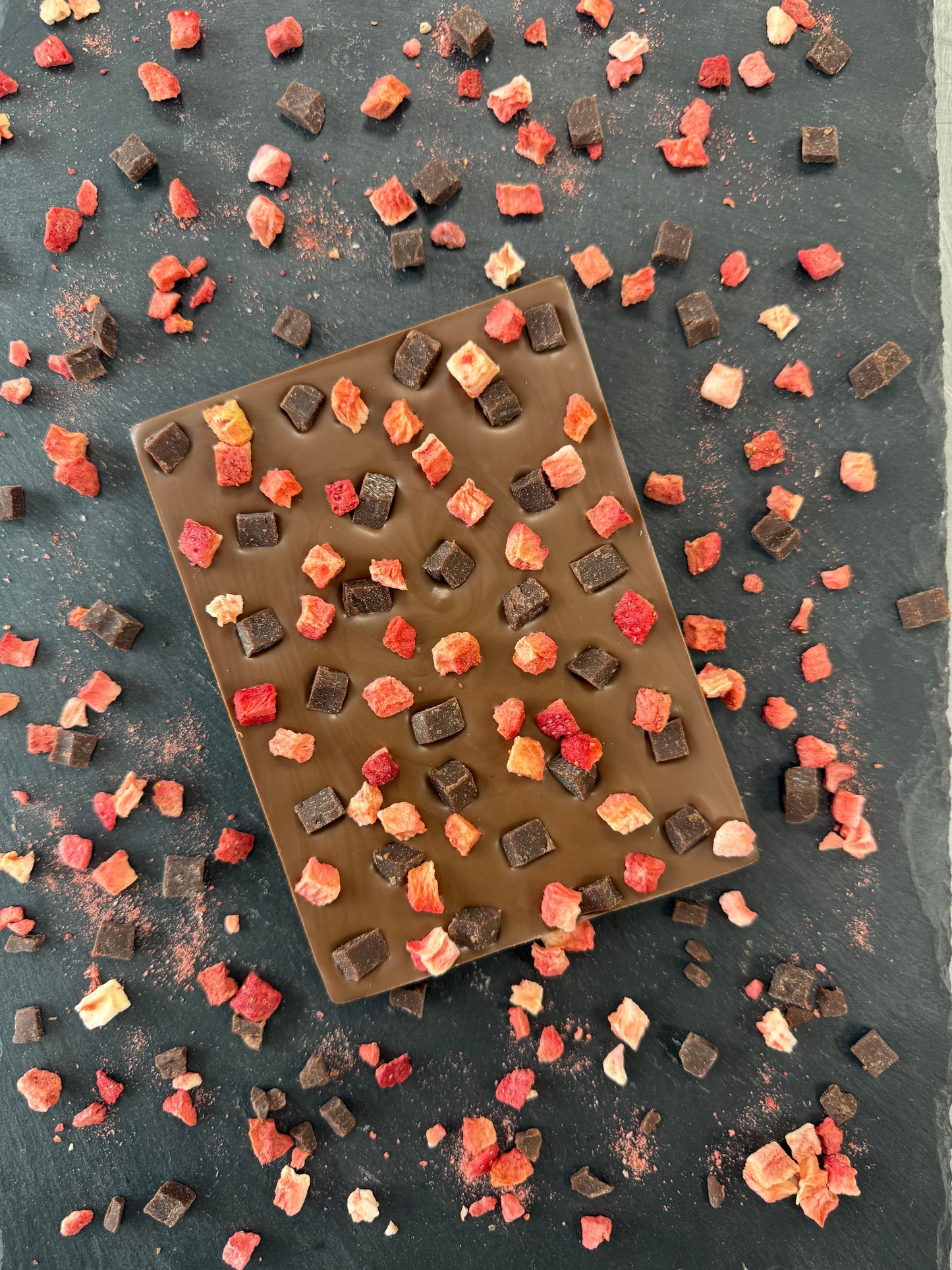 Strawberry Fudge Brownie Bloc