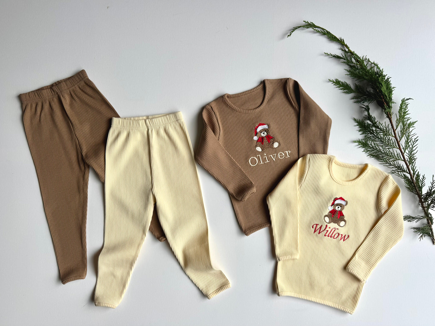 Christmas Festive Bear Lounge Set 2