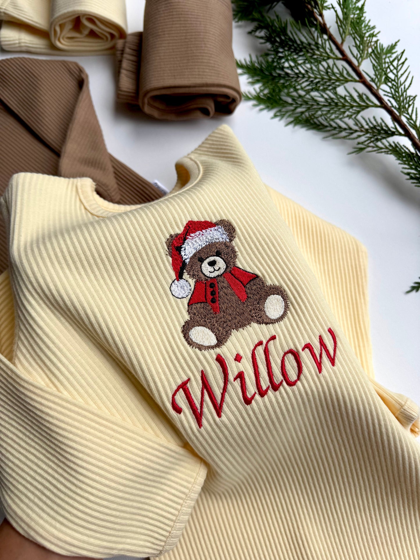 Christmas Festive Bear Lounge Set 2