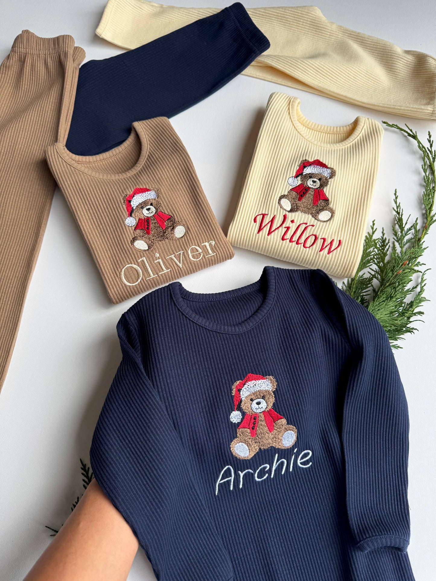 Christmas Festive Bear Lounge Set 2